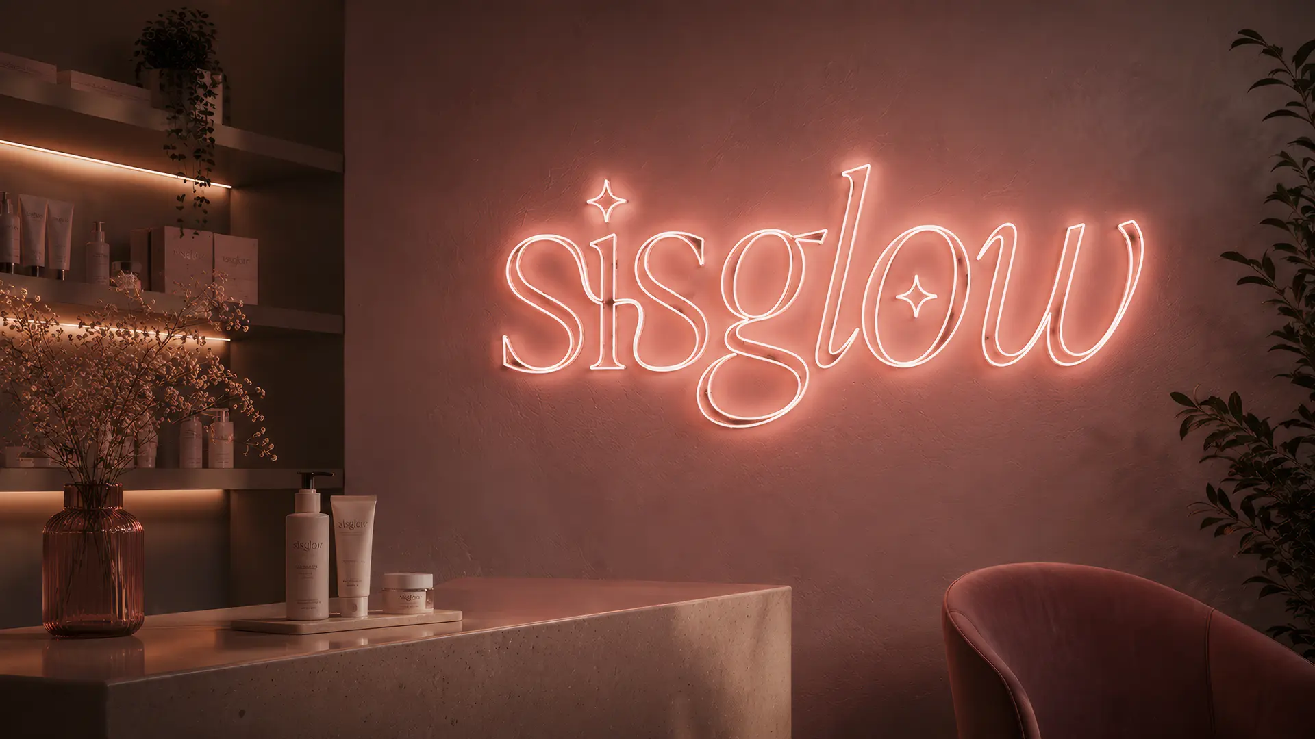 Logo i identyfikacja wizualna marki sisglow